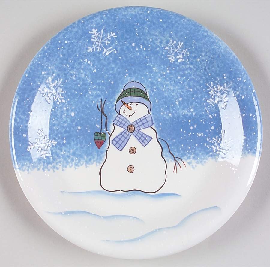 Button Tree Button Up Salad Plate by St Nicholas Square-1
