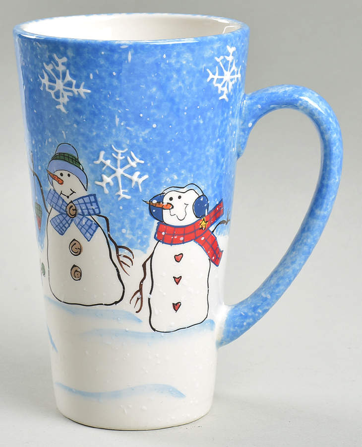 Button Tree Button Up Latte Mug by St Nicholas Square-1