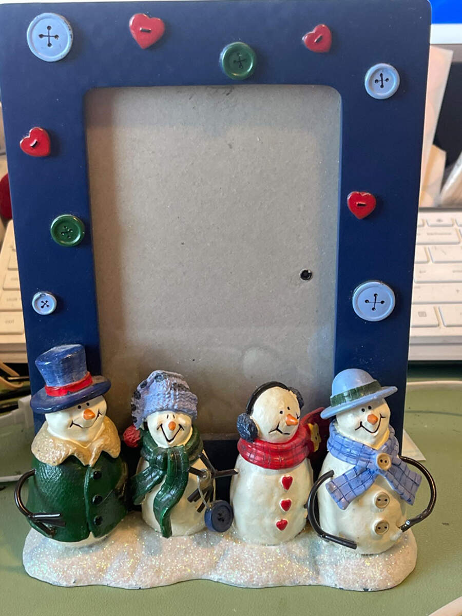 Button Tree Button Up Picture Frame by St Nicholas Square-1