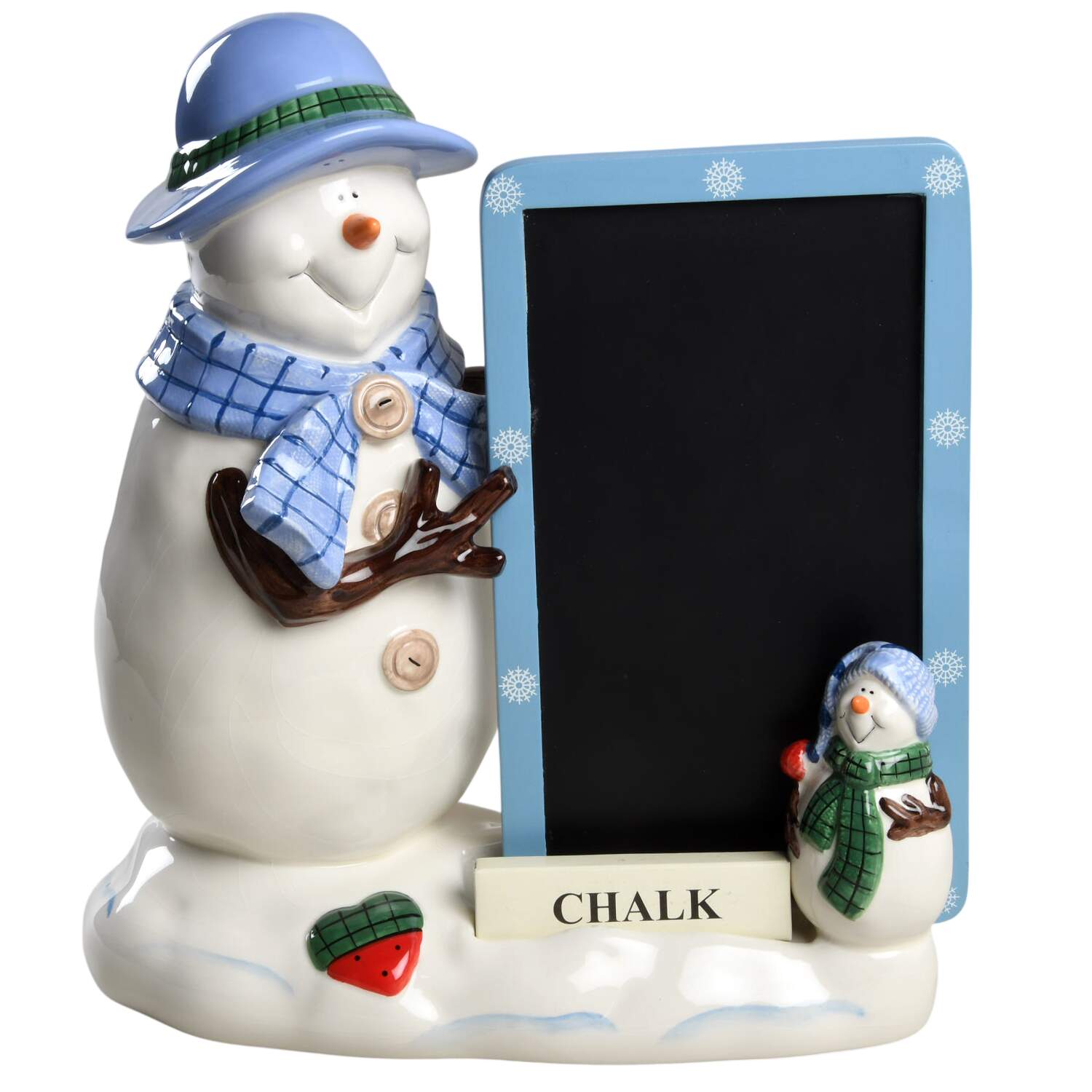 Button Tree Button Up Chalk Board Figurine by St Nicholas Square-1