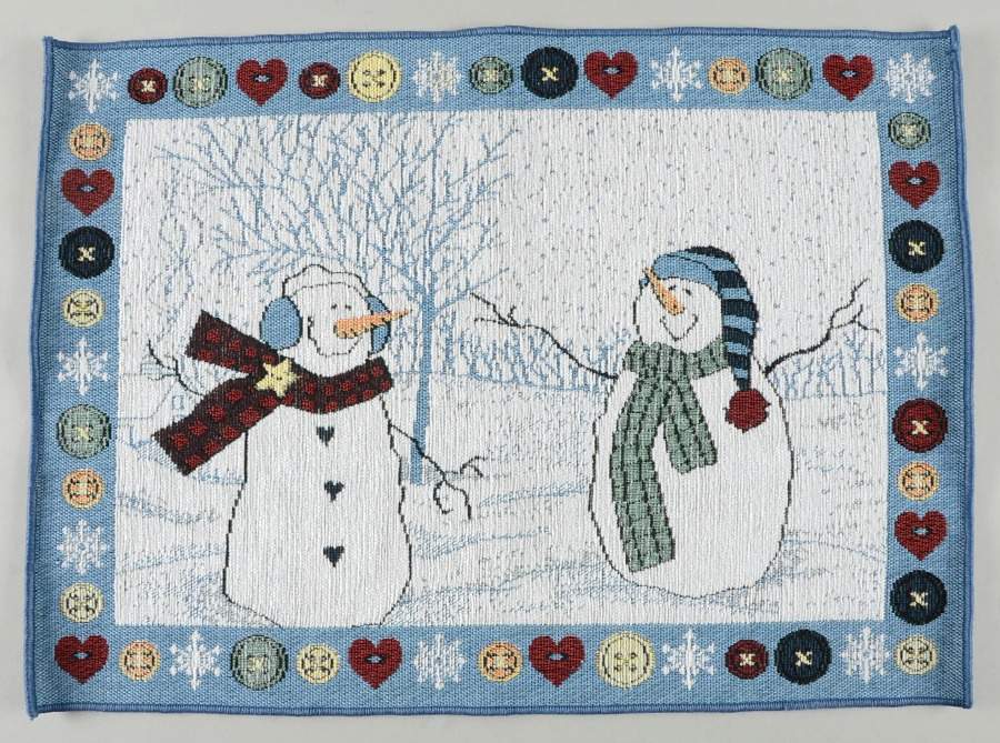 Button Tree Button Up Cloth Placemat by St Nicholas Square-1