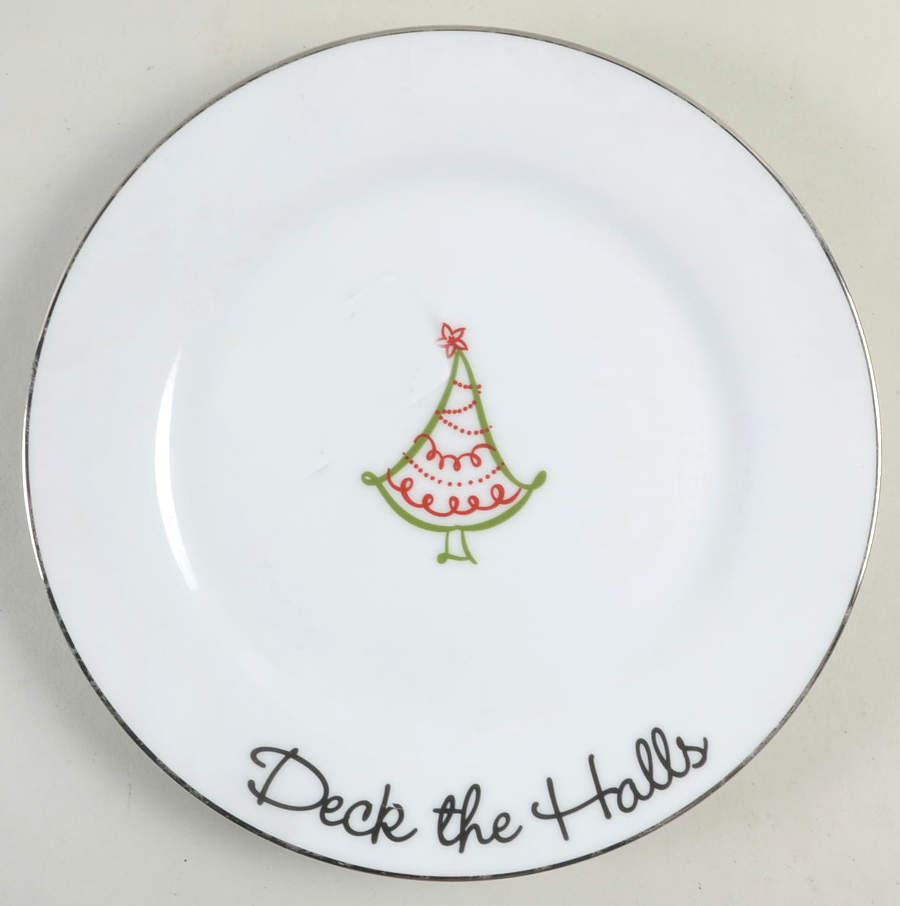 Tis the Season Salad Plate by St Nicholas Square-1