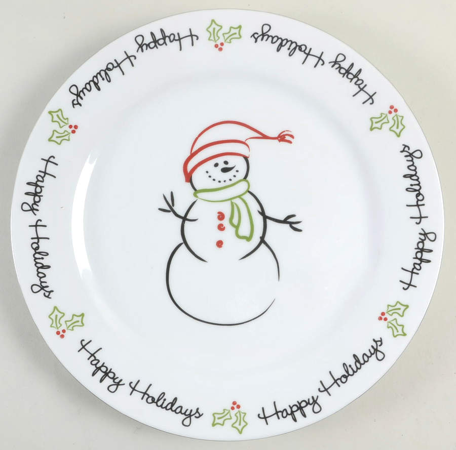 Tis the Season Dinner Plate by St Nicholas Square-1