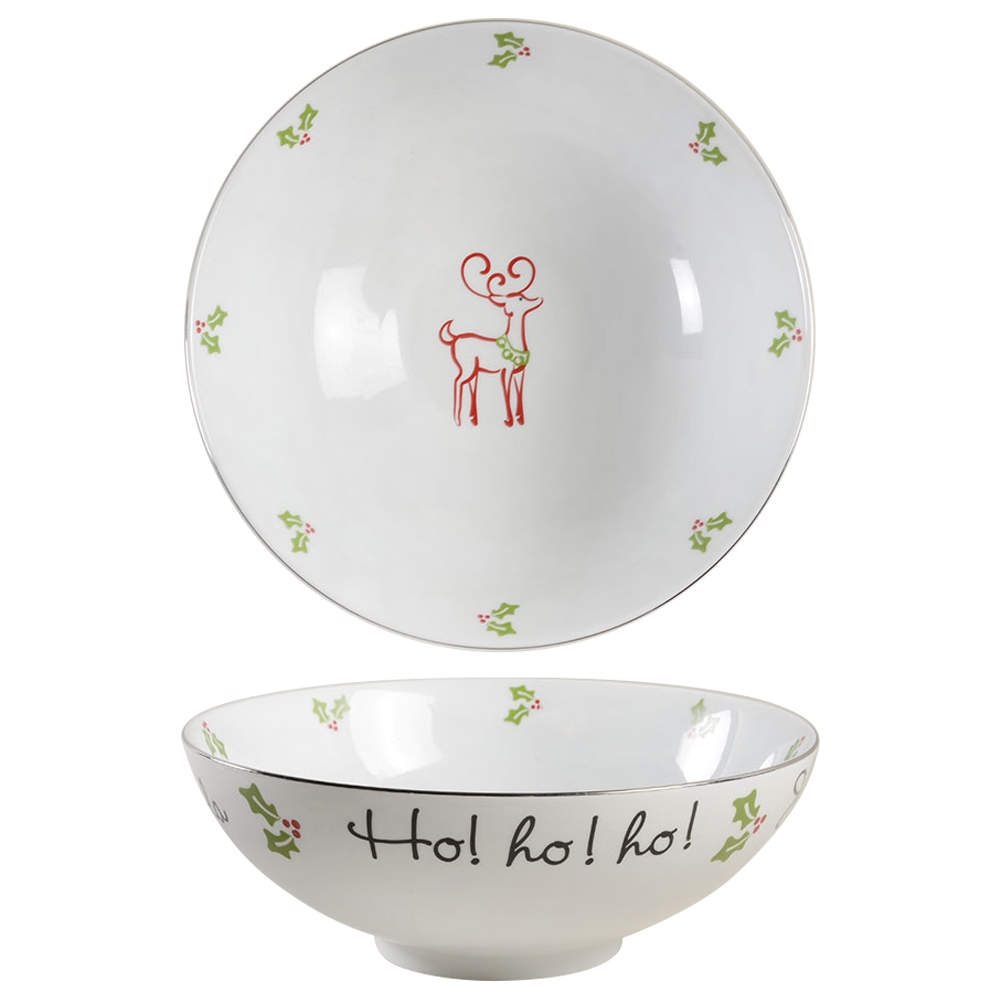 Tis the Season 11" Round Serving Bowl by St Nicholas Square-1