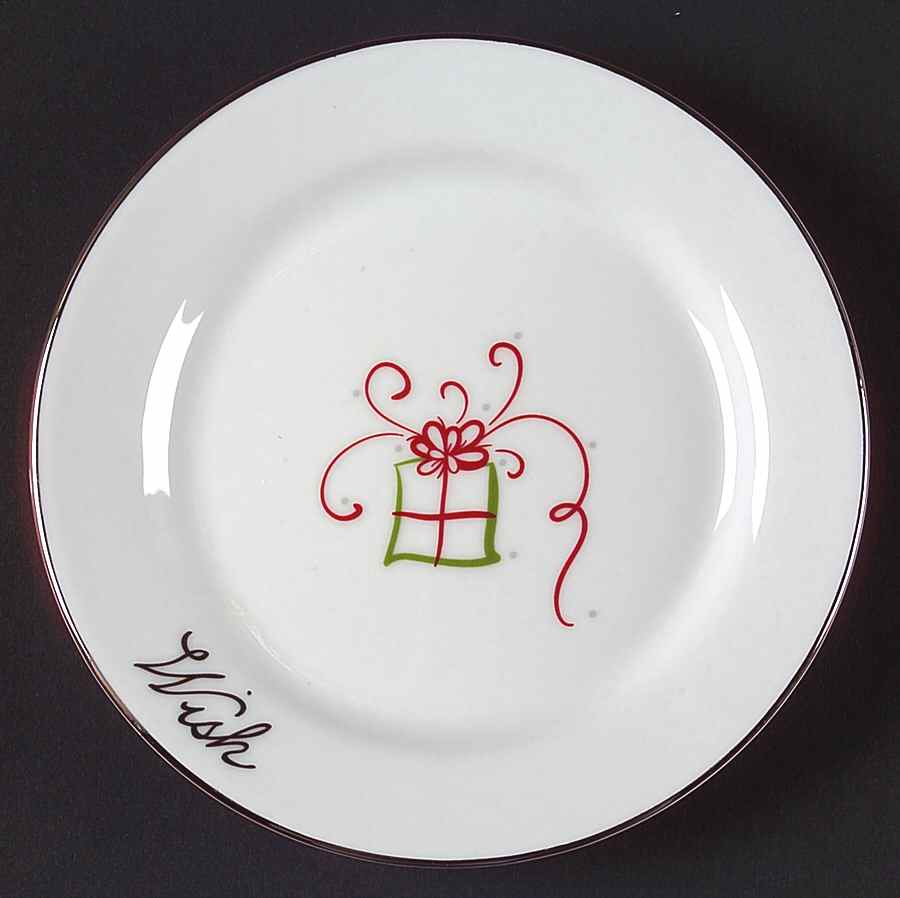 Tis the Season Dessert/Pie Plate by St Nicholas Square-1