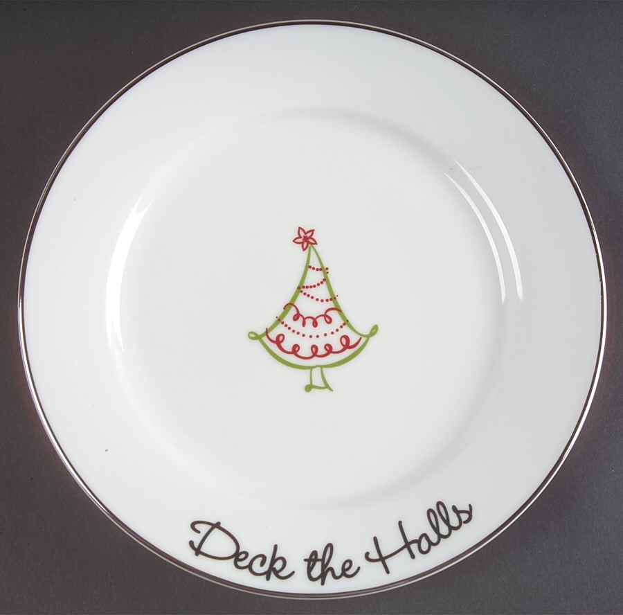 Tis the Season Cocktail Plate by St Nicholas Square-1