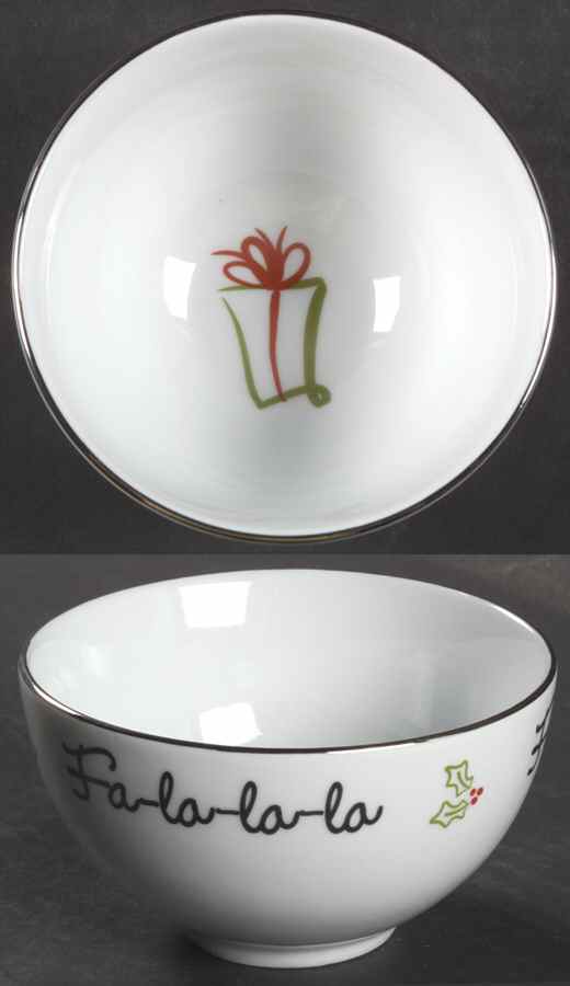 Tis the Season Fruit/Dessert (Sauce) Bowl by St Nicholas Square-1