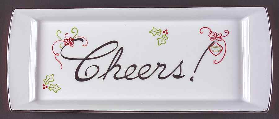 Tis the Season 13" Rectangular Tray by St Nicholas Square-1