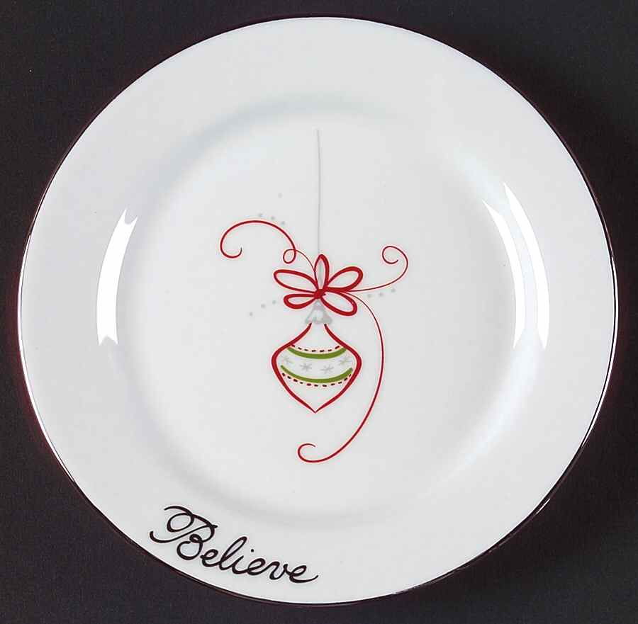 Tis the Season Dessert/Pie Plate by St Nicholas Square-1