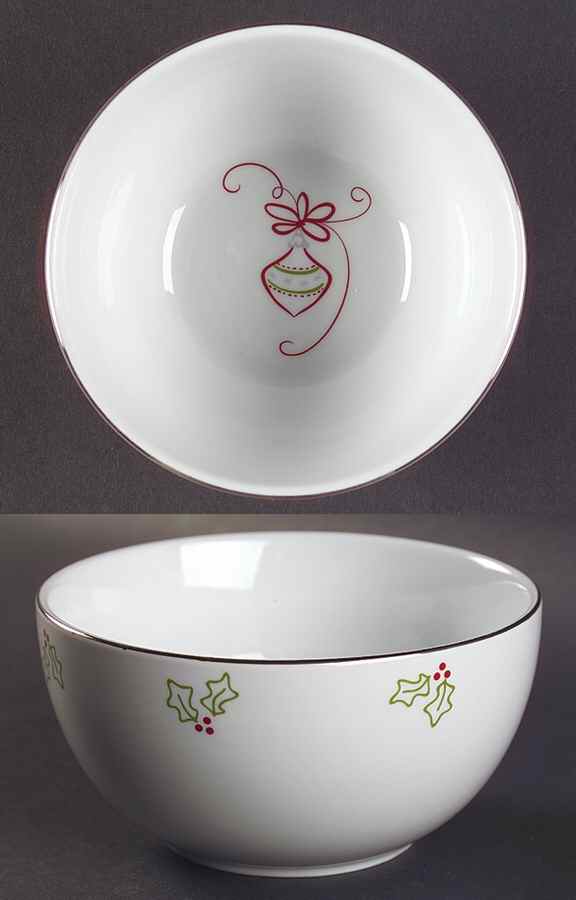 Tis the Season Coupe Cereal Bowl by St Nicholas Square-1