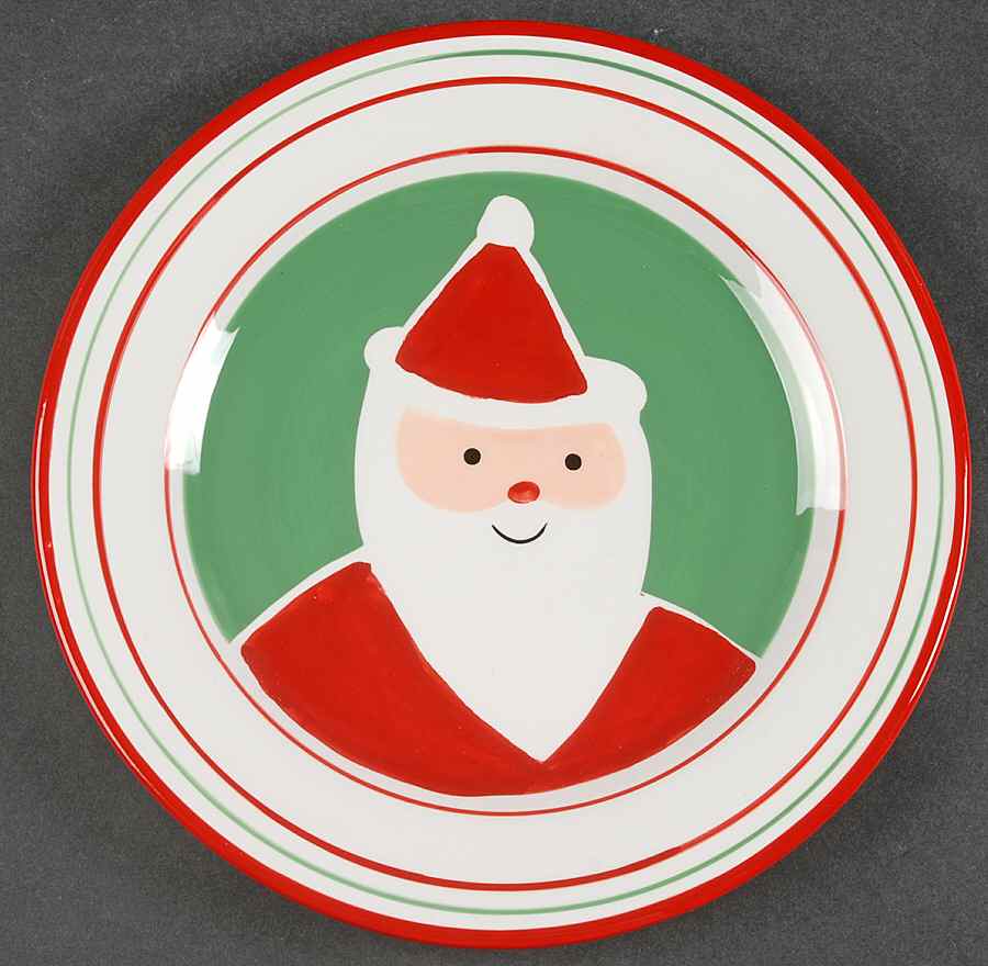 Candy Greetings Salad Plate by St Nicholas Square-1