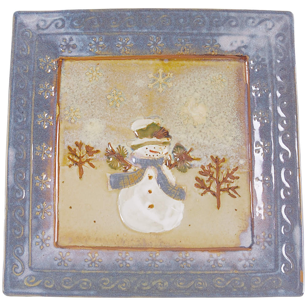 Forest Friends Square Salad Plate by St Nicholas Square-1