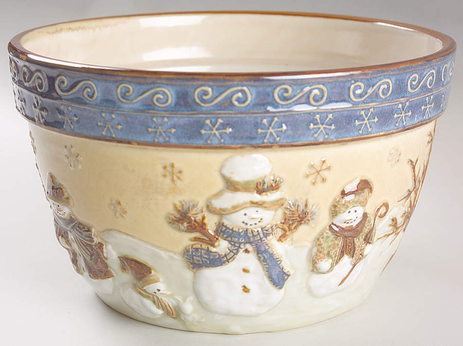 Forest Friends 9" Round Serving Bowl by St Nicholas Square-1