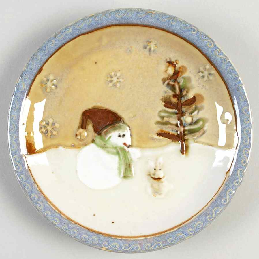 Forest Friends Cocktail Plate by St Nicholas Square-1