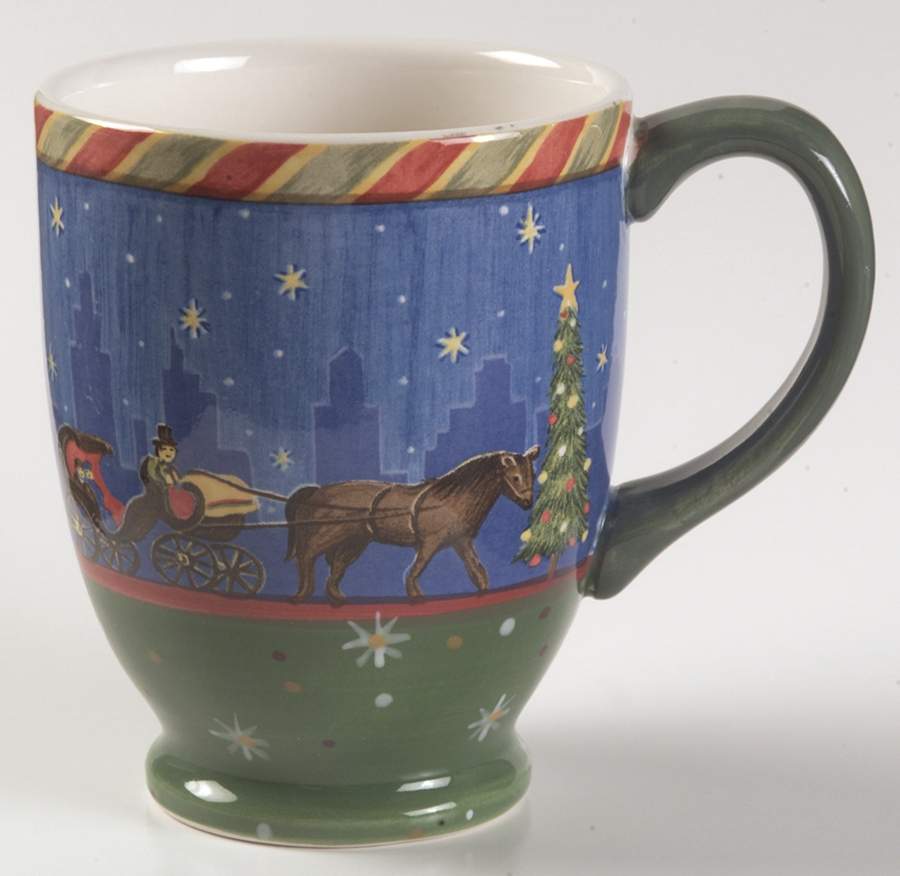 Christmastime in the City Mug by Sango-1