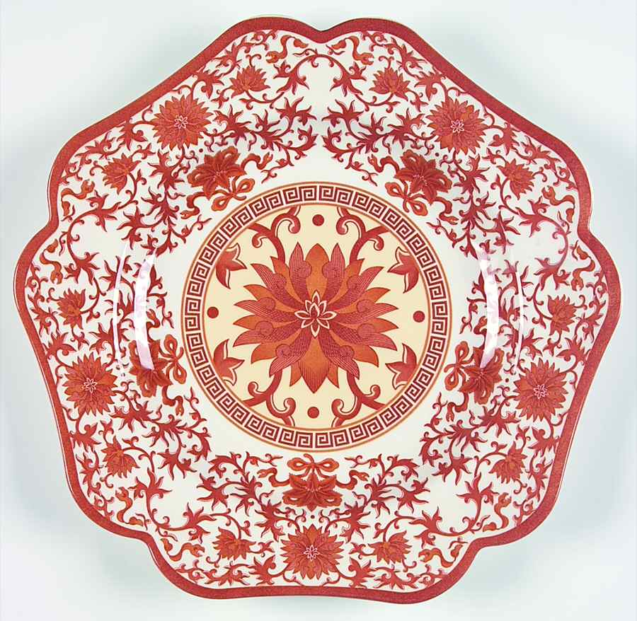 Home Accents Indian Red Buffet/Dessert Plate by Spode-1