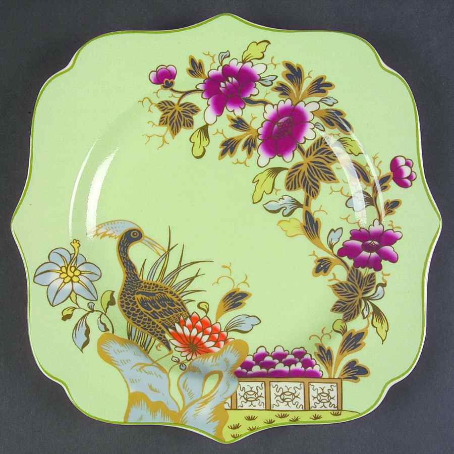 Home Accents Kimono 9" Square Fancy Plate by Spode-1