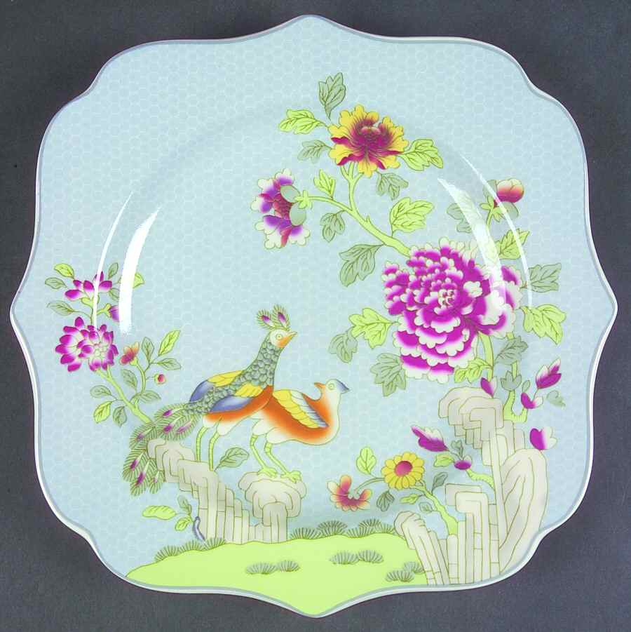 Home Accents Kimono 9" Square Fancy Plate by Spode-1