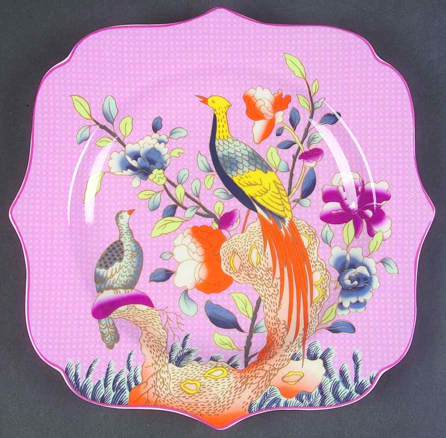 Home Accents Kimono 9" Square Fancy Plate by Spode-1