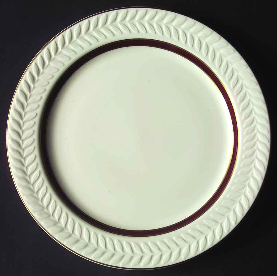 Royal Crimson Dinner Plate by Syracuse-1