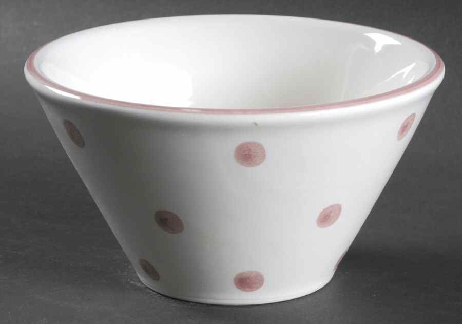 Soft Country Pink Soup/Cereal Bowl by Stoney Hill-1