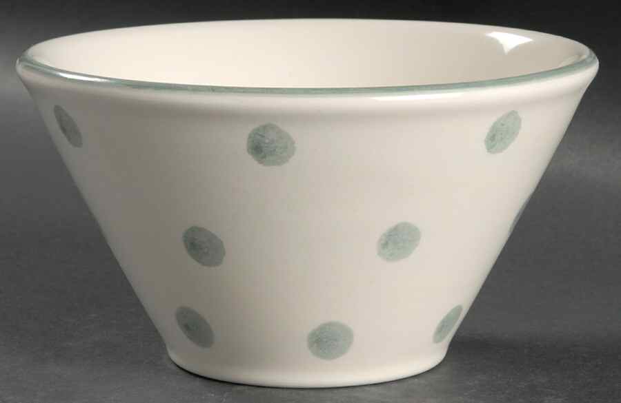Soft Country Green Soup/Cereal Bowl by Stoney Hill-1