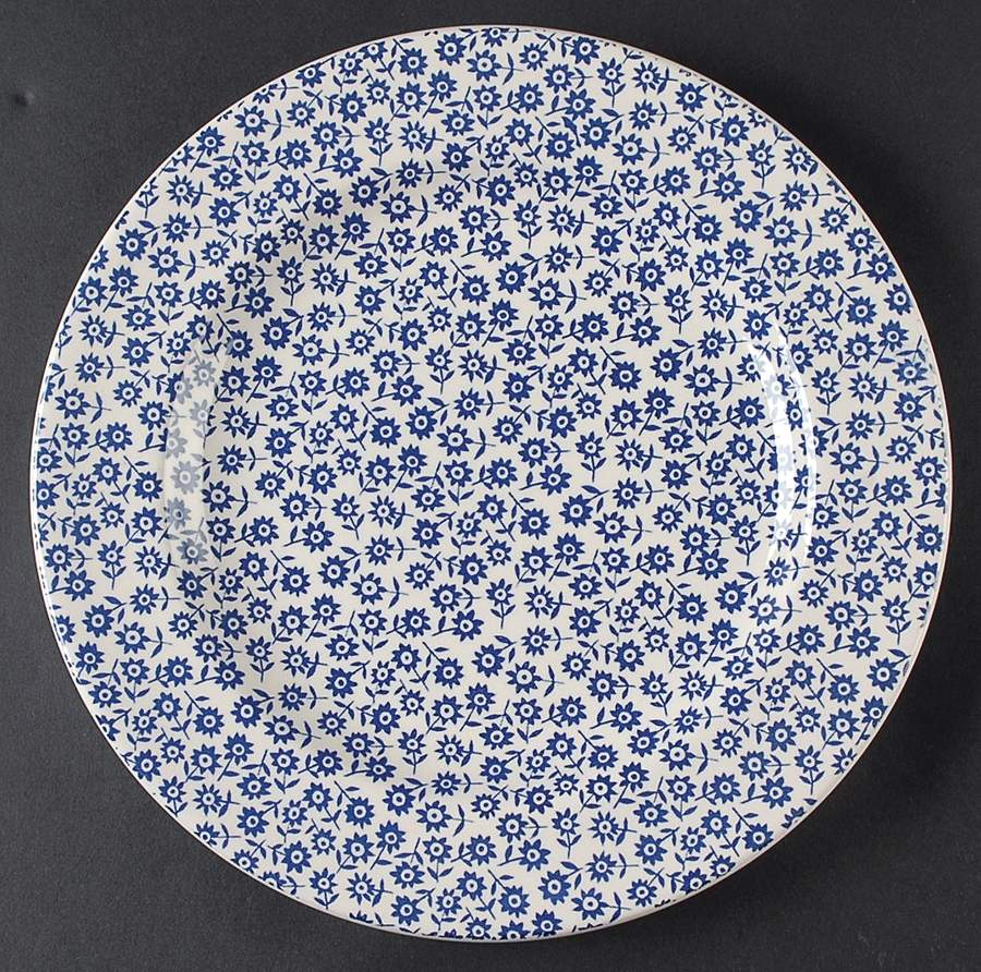 Calico Blue Dinner Plate by Stoney Hill-1