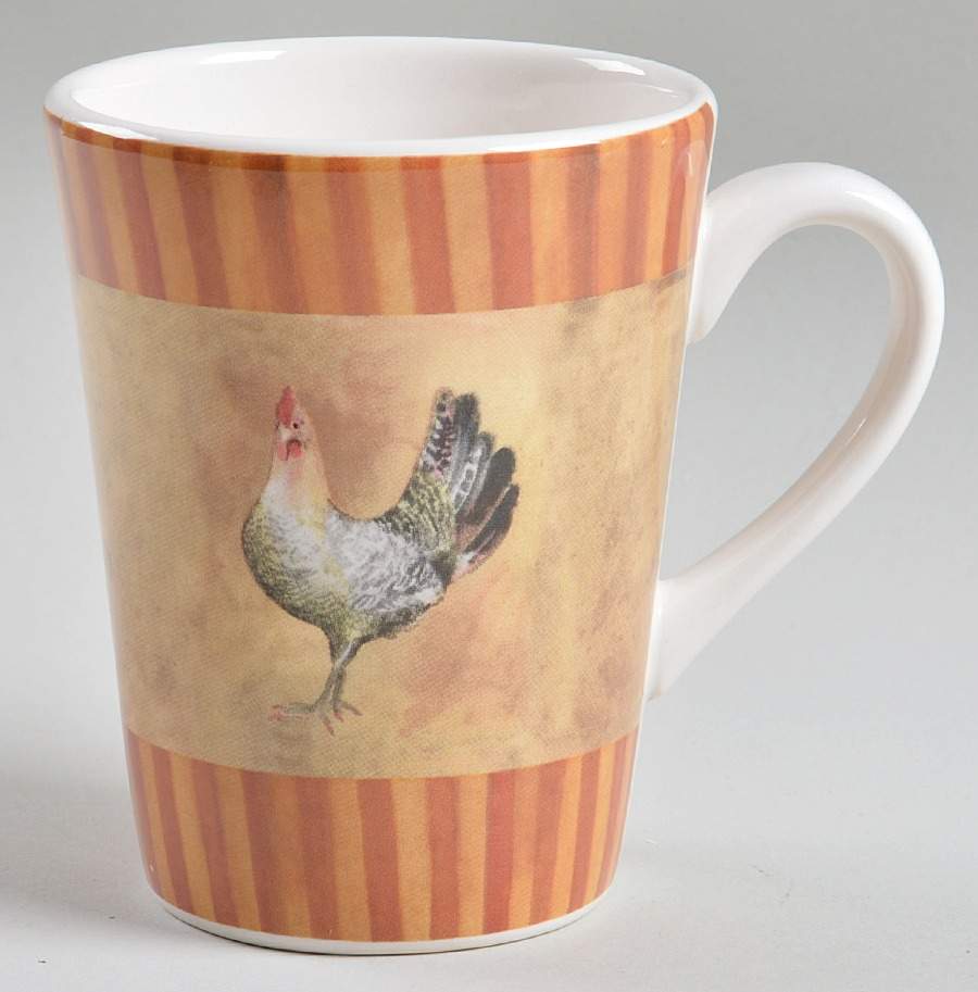 Rustic Rooster Mug by Sango-1