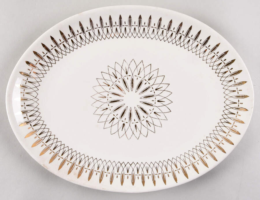 Fascination 12" Oval Serving Platter by SCIO-1