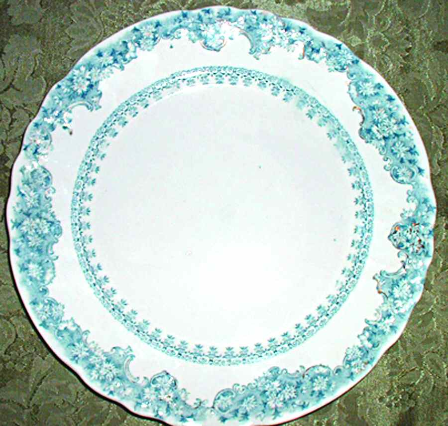 Savoy (Transferware) Dinner Plate by Samuel Ford-1