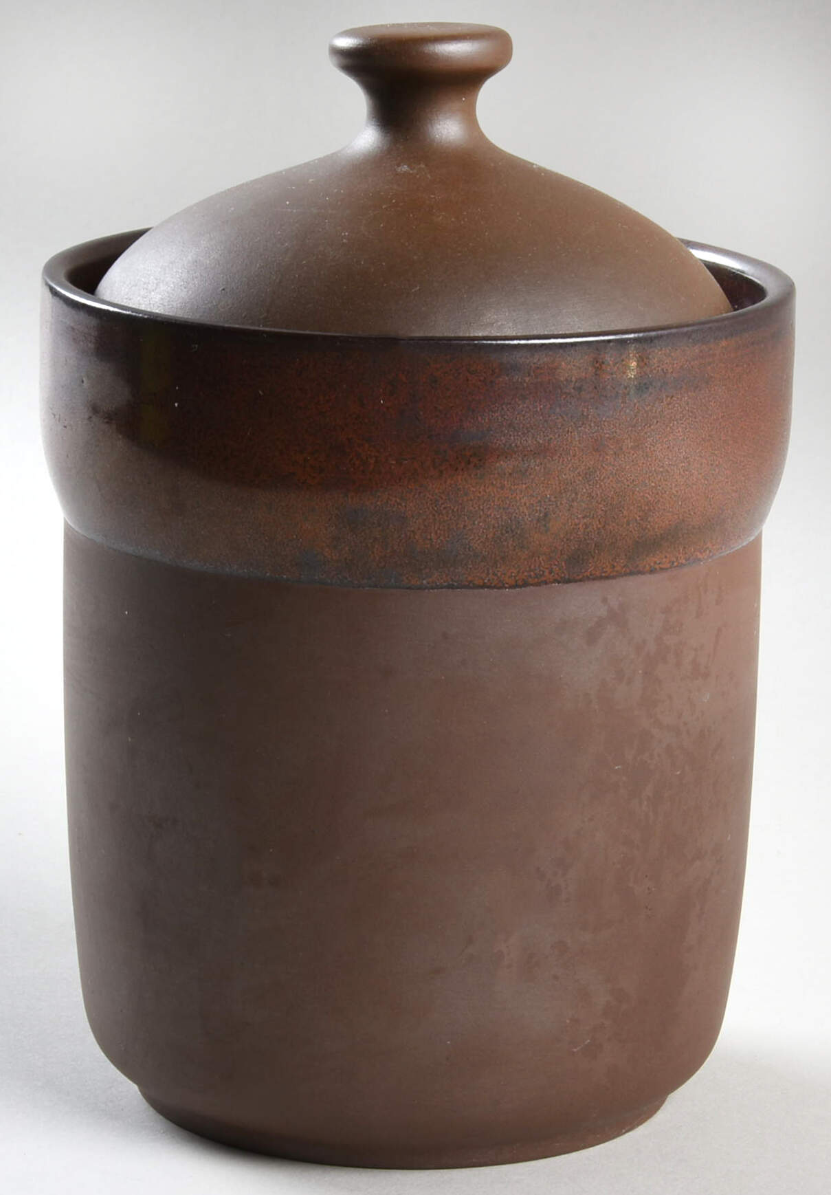 Canyon Sienna Small Canister & Lid by Sango-1