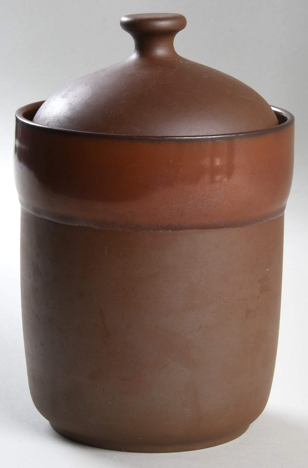 Canyon Sienna Medium Canister & Lid by Sango-1