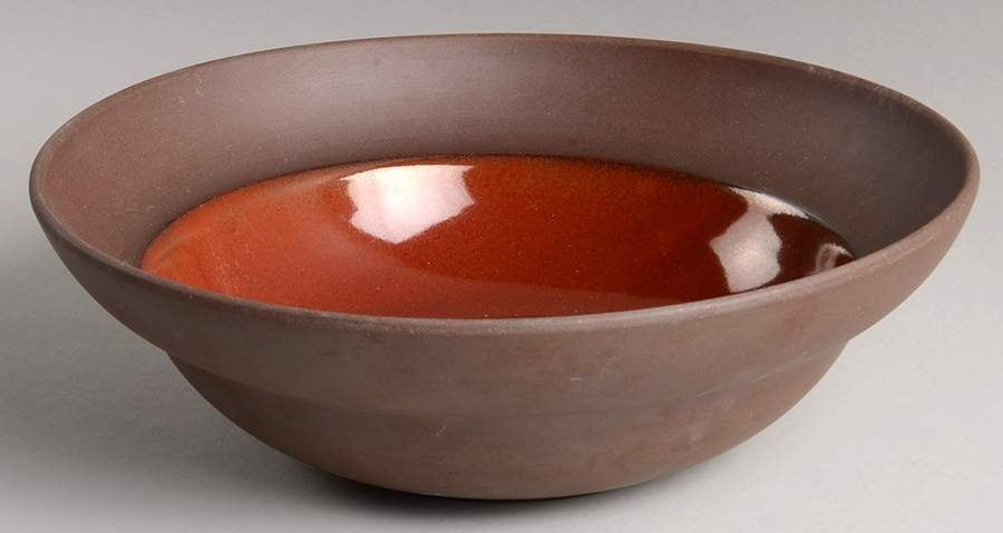 Canyon Sienna 10" Round Vegetable Bowl by Sango-1