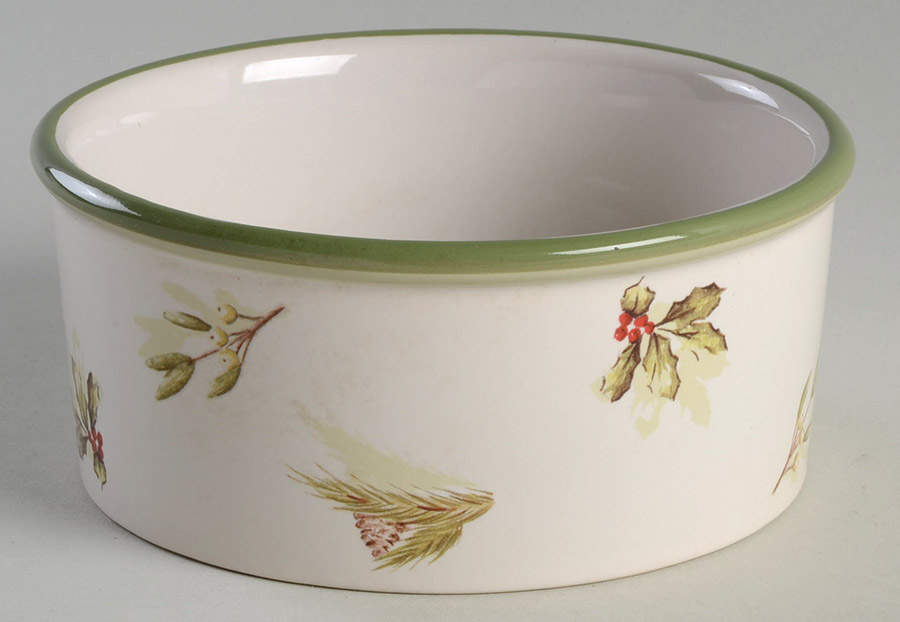Holly Greens Coupe Cereal Bowl by Sonoma Home-1