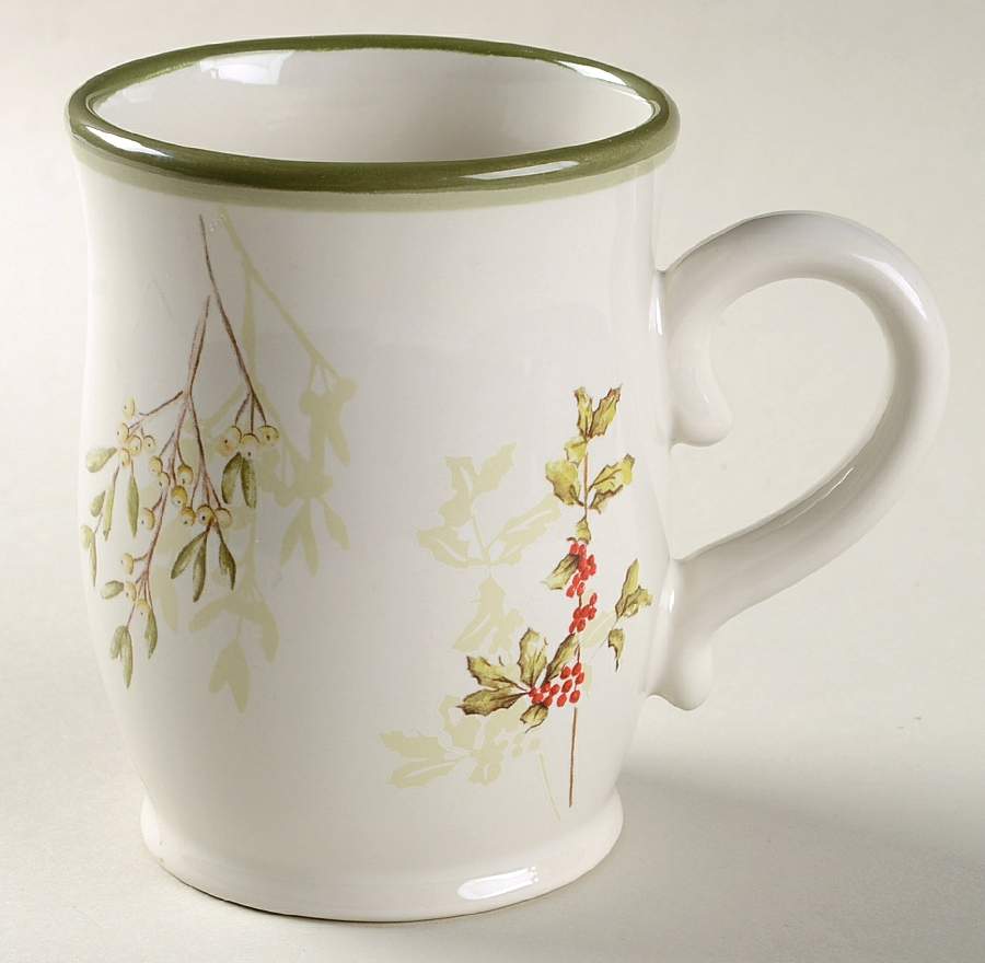 Holly Greens Mug by Sonoma Home-1