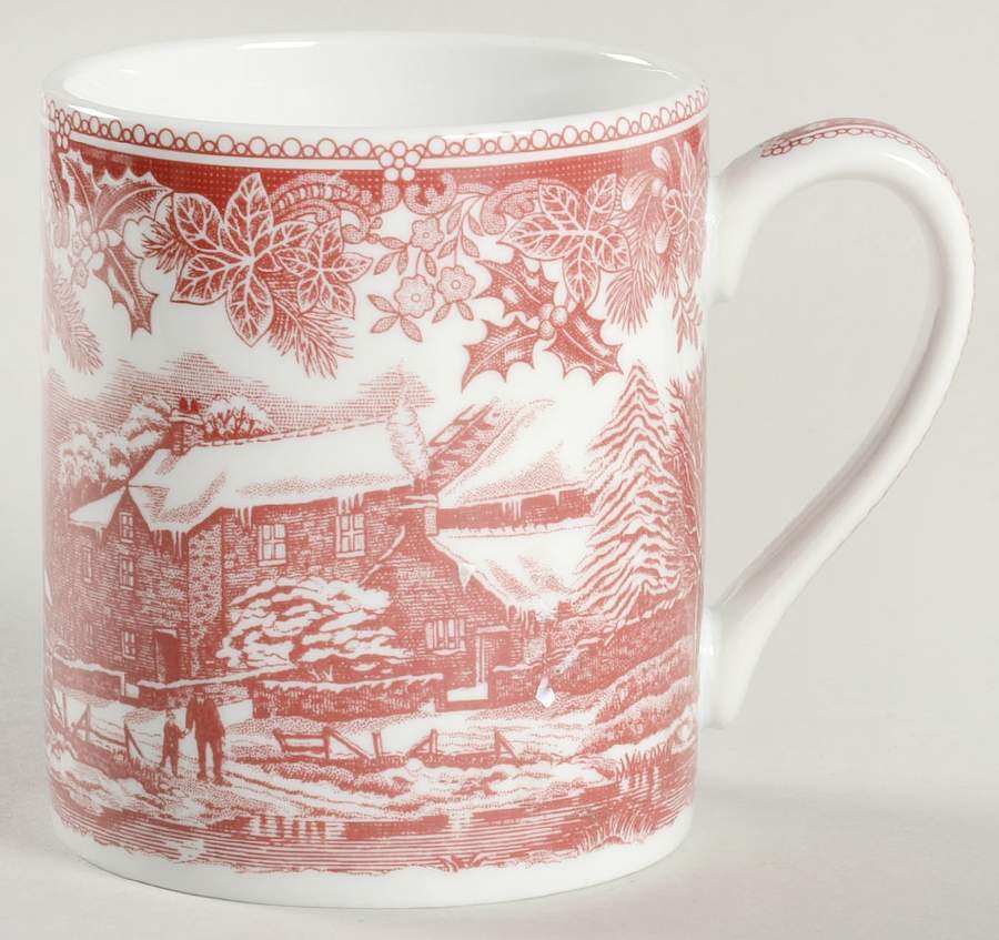 Winter's Eve Red (Camilla) Mug by Spode-1
