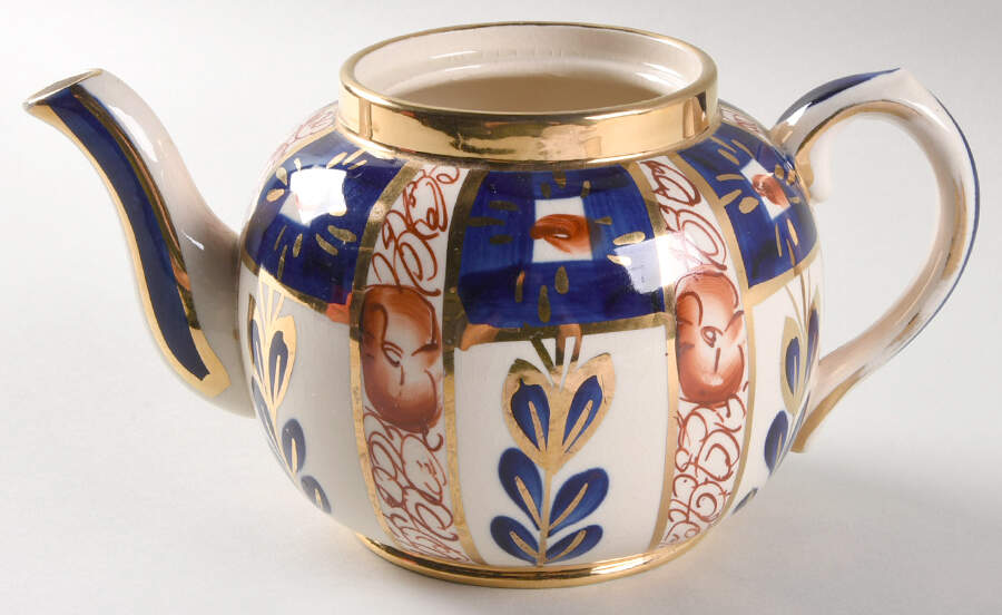 O164C Teapot No Lid by Sudlow's (Burslem)-1