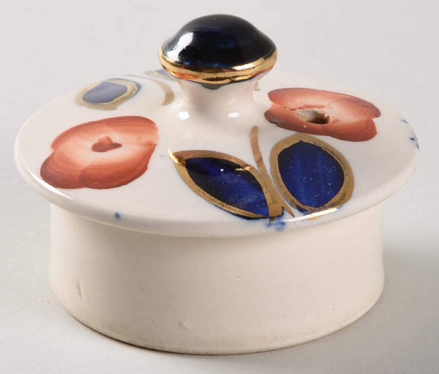 O164C Lid for Teapot by Sudlow's (Burslem)-1