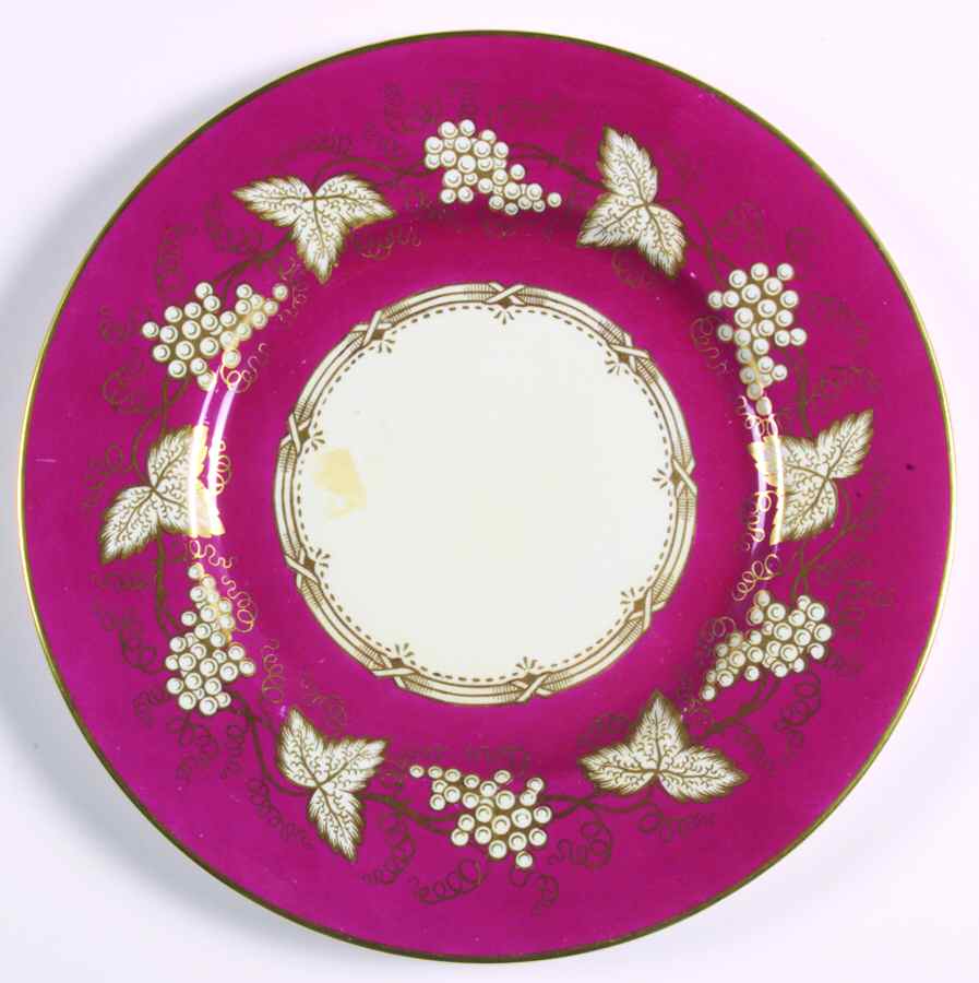 8115 (Maroon) Dinner Plate by Spode-1