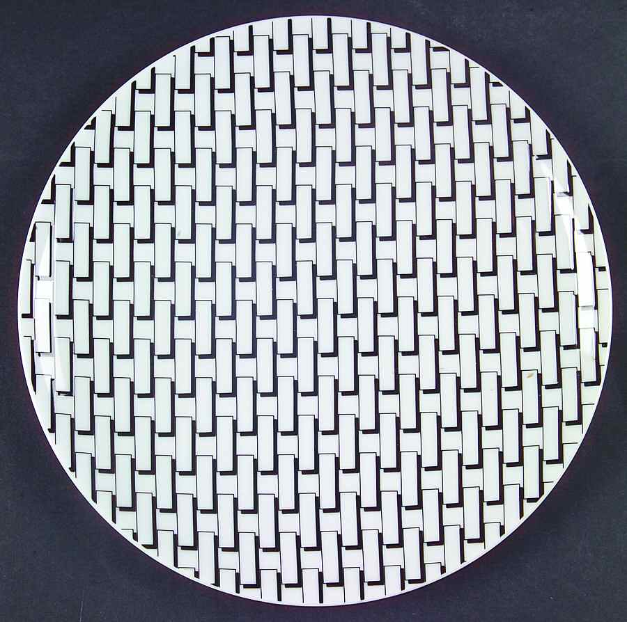 Foley Square Black Salad Plate by Studio Nova-1