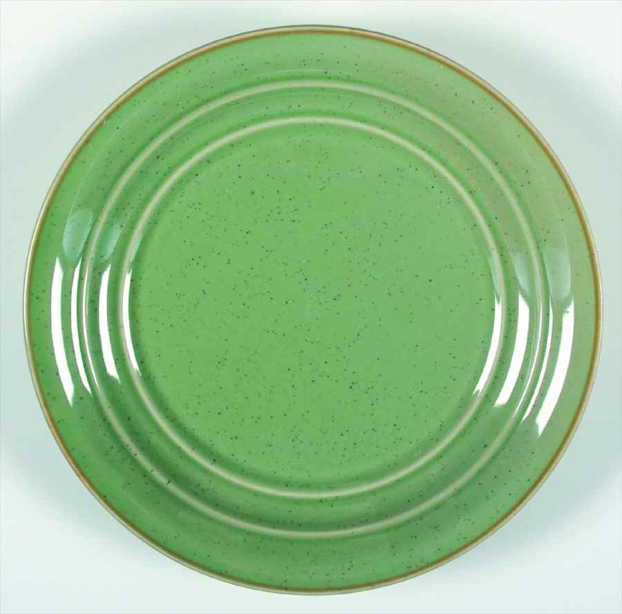 Country Crock Green Speckle Salad/Dessert Plate by Stoney Hill-1