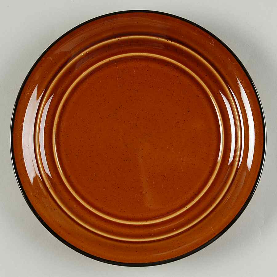 Country Crock Brown Speckle Salad/Dessert Plate by Stoney Hill-1