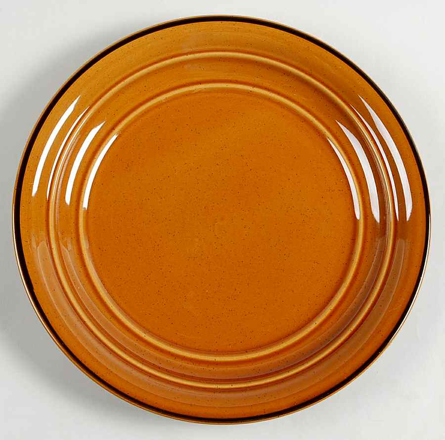 Country Crock Brown Speckle Dinner Plate by Stoney Hill-1