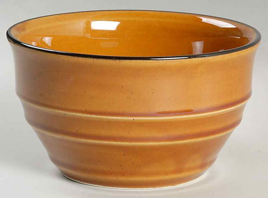 Country Crock Brown Speckle Deep Soup/Cereal Bowl by Stoney Hill-1
