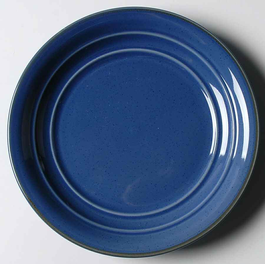 Country Crock Blue Speckle Salad/Dessert Plate by Stoney Hill-1