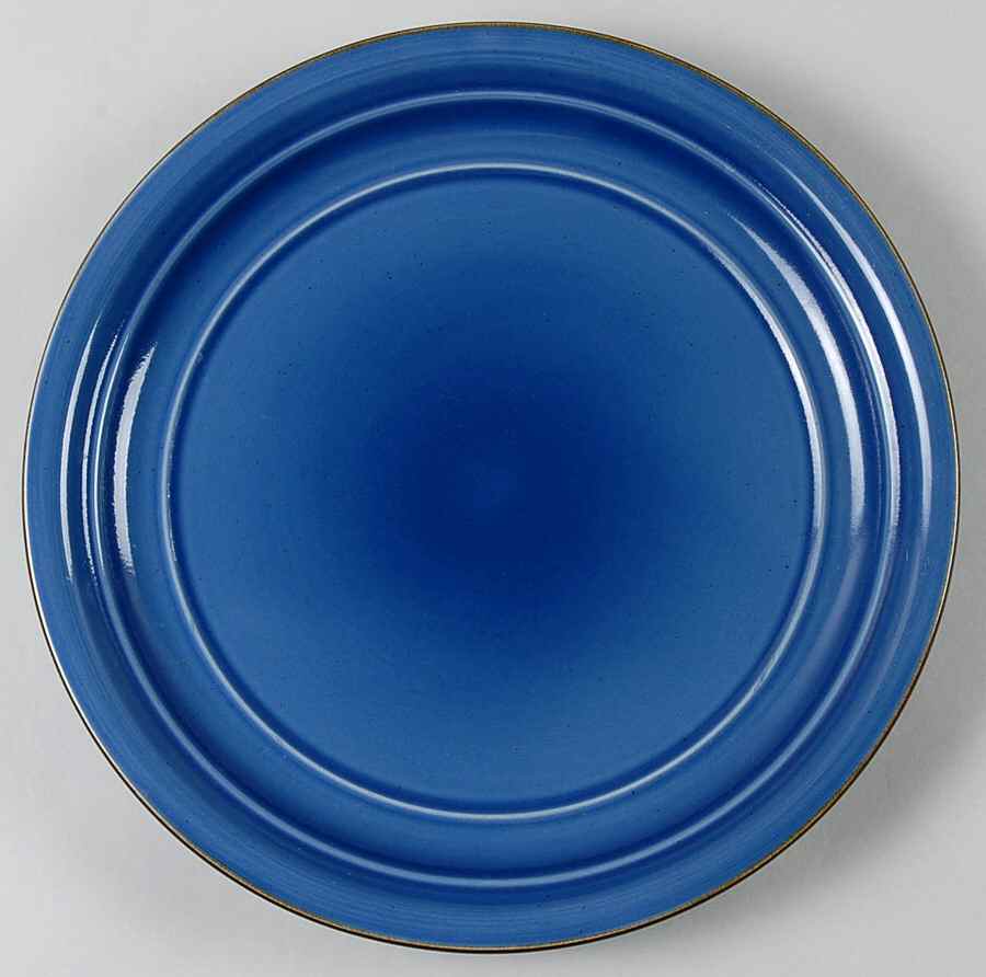 Country Crock Blue Speckle Dinner Plate by Stoney Hill-1