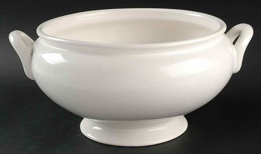 Whiteware Tureen No Lid by Stoney Hill-1