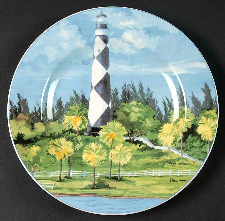 Water's Edge Salad Plate by Sakura-1