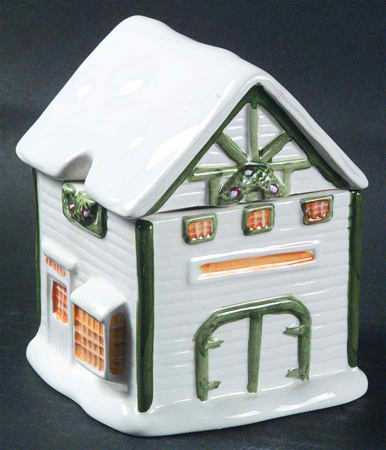 Holiday Sugar Bowl & Lid by Sakura-1