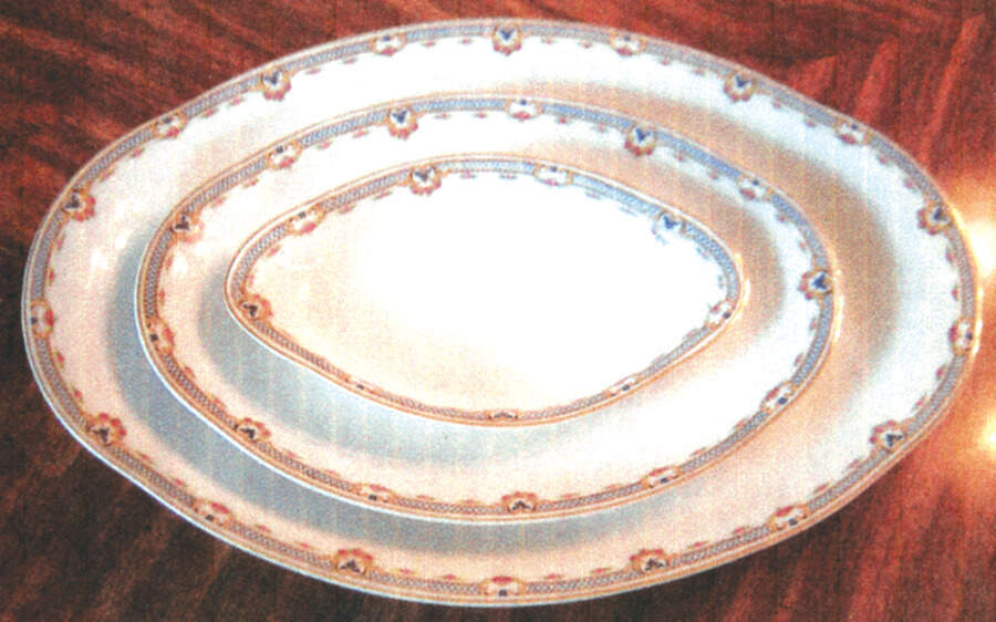 SRA3 16" Oval Serving Platter by Nathan Straus & Sons-1